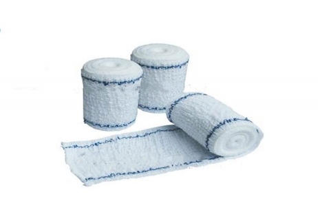 Bleached Spandex Crepe Elastic Bandage